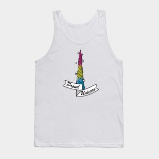 Proud Unicorn - Pansexual Tank Top